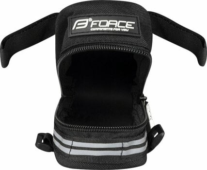 Saco para bicicletas Force Mini Saddle Bag Black 0,3 L - 3