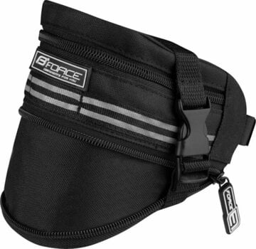 Чанта за велосипеди Force Widen Saddle Bag Black - 3