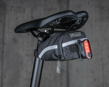 Bolsa de bicicleta Force Ride Klick Saddle Bag Black S 0,4 L Bolsa de bicicleta - 5