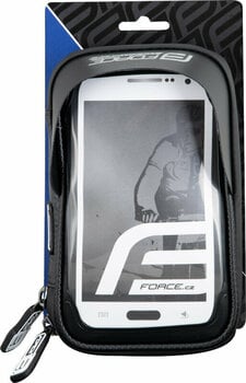 Saco para bicicletas Force Touch Handlebar Phone Bag Bolsa de guidão Black - 4