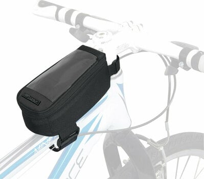Bolsa de bicicleta Force Phone 4" Frame Bag Black L 0,4 L - 4