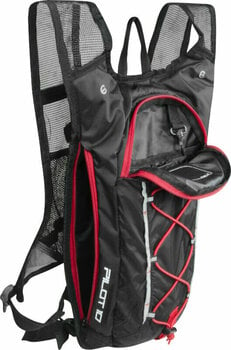 Fietsrugzak en accessoires Force Pilot Plus Backpack Black/Red Rugzak - 2