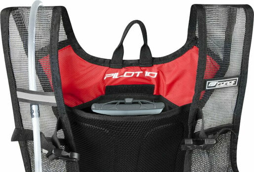Cykelryggsäck och tillbehör Force Pilot Plus Backpack Black/Red Ryggsäck - 4