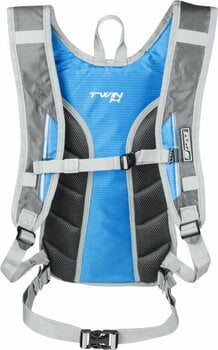 Cycling backpack and accessories Force Twin Backpack Grey/Blue Backpack - 3