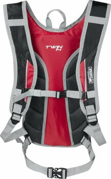 Cycling backpack and accessories Force Twin Backpack Black/Red Backpack - 3