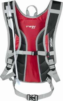 Kolesarska torba, nahrbtnik Force Twin Plus Backpack Black/Red Nahrbtnik - 3