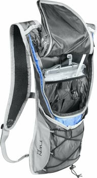 Hátizsák kerékpározáshoz Force Twin Plus Backpack Grey/Blue Hátizsák - 2
