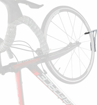Рафт и държач за велосипеди Force Bike Wheel Holder Wall White - 3