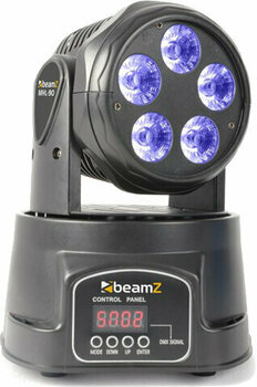 Draaikop BeamZ Moving Head 5x18W RGBAW-UV LED DMX - 2