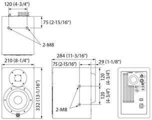 Ενεργή οθόνη στούντιο Yamaha HS 7i Ενεργή οθόνη στούντιο 1 τεμ. - 3