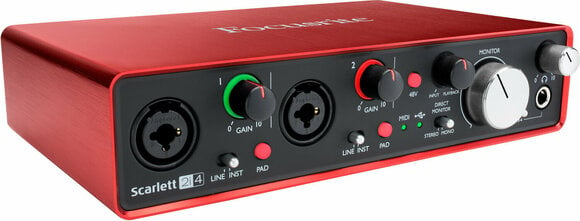 USB-audio-interface - geluidskaart Focusrite Scarlett 2i4 2nd Generation - 3