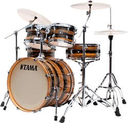 Set de tobe acustice Tama CK50R-NET Superstar Classic Natural Ebony Tiger Wrap Set de tobe acustice - 1