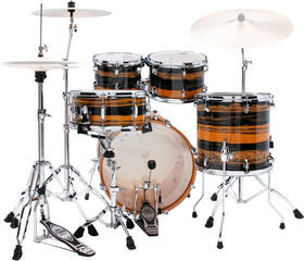 Set de tobe acustice Tama CK50R-NET Superstar Classic Natural Ebony Tiger Wrap Set de tobe acustice - 2