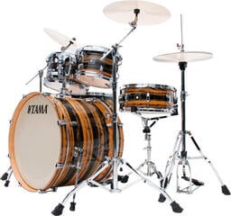 Drumkit Tama CK52KR-NET Superstar Classic Natural Ebony Tiger Wrap Drumkit - 1