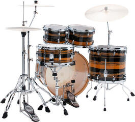 Drumkit Tama CK52KR-NET Superstar Classic Natural Ebony Tiger Wrap Drumkit - 2