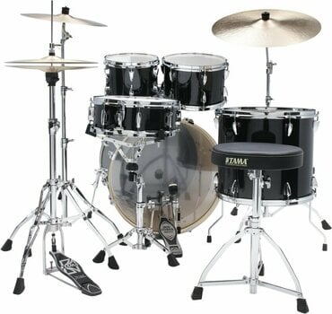 Akustik-Drumset Tama IP52H6W-HBK Imperialstar Hairline Black - 3
