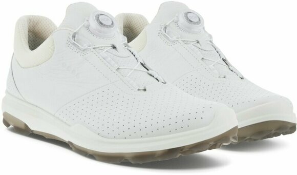 Muške cipele za golf Ecco Biom Hybrid 3 BOA Mens Golf Shoes White 41 - 6