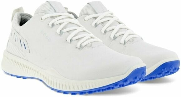 Chaussures de golf pour hommes Ecco S-Hybrid Mens Golf Shoes White 44 - 6