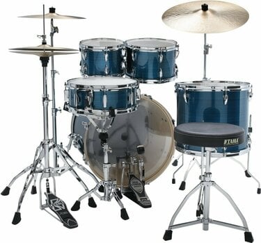 Akustická bicí souprava Tama IP52H6W-HLB Imperialstar Hairline Blue - 3