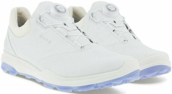 Damskie buty golfowe Ecco Biom Hybrid 3 BOA Womens Golf Shoes White 36 - 6