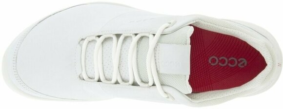 Женски голф обувки Ecco Biom Hybrid 3 Womens Golf Shoes White/Hibiscus 36 - 5