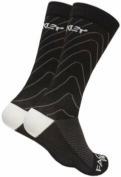 Cyklo ponožky Oakley Factory Pilot MTB Crew Sock Blackout S Cyklo ponožky - 2
