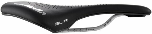 Zadel Selle Italia Max SLR Boost TI 316 Gel Superflow Black L Titanium Steel Alloy Zadel - 3