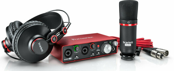 USB audio prevodník - zvuková karta Focusrite Scarlett 2i2 Studio 2nd Generation - 2
