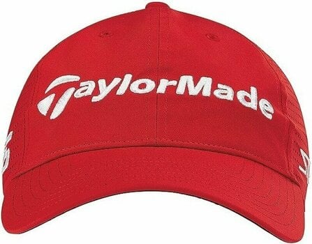 Mütze TaylorMade Tour Litetech Cap Red 2023 - 2