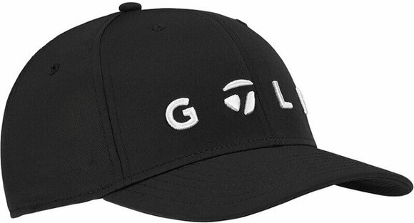 Каскет TaylorMade Golf Logo Hat Black - 4