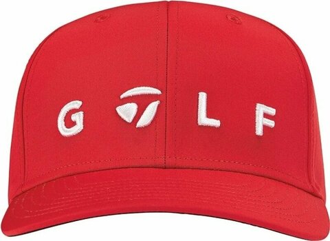 Каскет TaylorMade Golf Logo Hat Red - 2