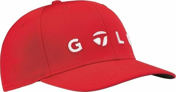 Каскет TaylorMade Golf Logo Hat Red - 4