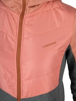 Bluza outdoorowa Viking Creek Lady Hoodie Light Pink/Grey XS Bluza outdoorowa - 5