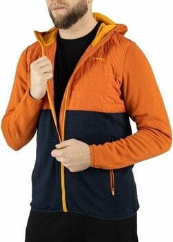 Bluza outdoorowa Viking Creek Man Hoodie Orange/Navy L Bluza outdoorowa - 3