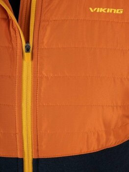 Sudadera con capucha para exteriores Viking Creek Man Hoodie Orange/Navy L Sudadera con capucha para exteriores - 4