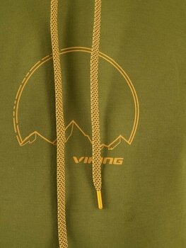 Majica s kapuljačom na otvorenom Viking Panaka Man Hoodie Olive XL Majica s kapuljačom na otvorenom - 5