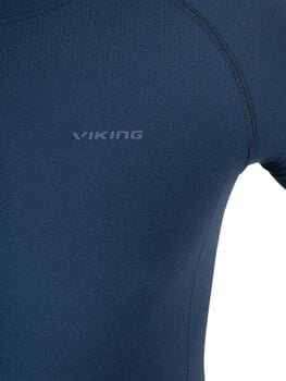 Roupa interior térmica Viking Breezer Man T-shirt Navy L Roupa interior térmica - 3