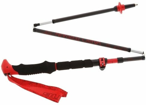 Vandringsstavar Viking Spider FS Trekking Poles Black/Red 35 - 130 cm - 2