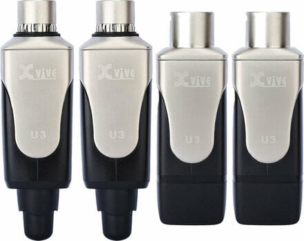 Drahtloses System für XLR-Mikrofone XVive U3D ISM 2,4 GHz - 2
