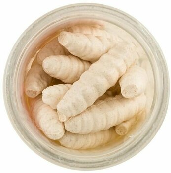 Imitace Berkley Gulp!® Honey Worm Milky White 3,3 cm - 2