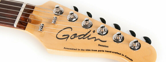 Guitarra elétrica Godin Session Silver Gold HG RN LTD - 3