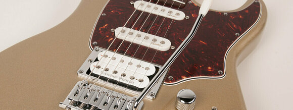 Elektrische gitaar Godin Session Silver Gold HG RN LTD - 5