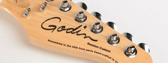 Guitare électrique Godin Session Custom Classic LTD Mahogany HG RN - 2