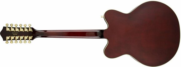 Semi-akoestische gitaar Gretsch G5422G-12 Electromatic DC RW Walnut Stain - 2