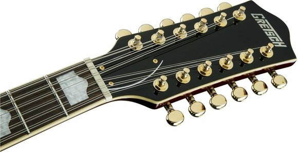Semi-akoestische gitaar Gretsch G5422G-12 Electromatic DC RW Walnut Stain - 8