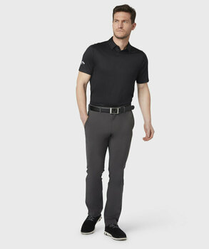 Polo košile Callaway Swingtech Solid Mens Polo Shirt Caviar 3XL - 4