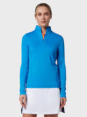Hanorac/Pulover Callaway Solid Sun Protection 1/4 Zip Blue Sea Star S Hanorac - 4