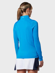 Hanorac/Pulover Callaway Solid Sun Protection 1/4 Zip Blue Sea Star S Hanorac - 5