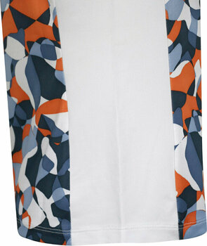 Polo-Shirt Callaway Womens Abstract Floral Polo Blue Indigo XL - 4