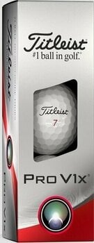 Golfball Titleist Pro V1x 2023 White High Numbers - 4